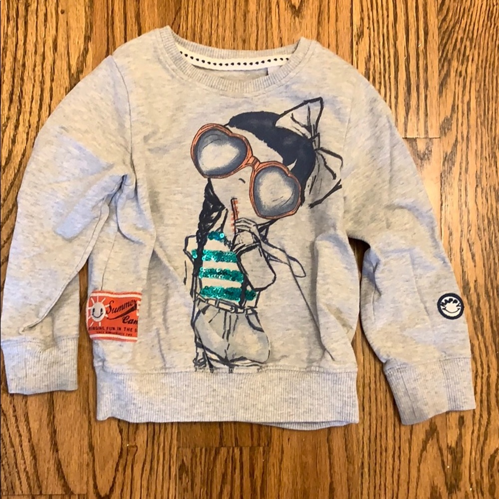 NEXT sequin sweater